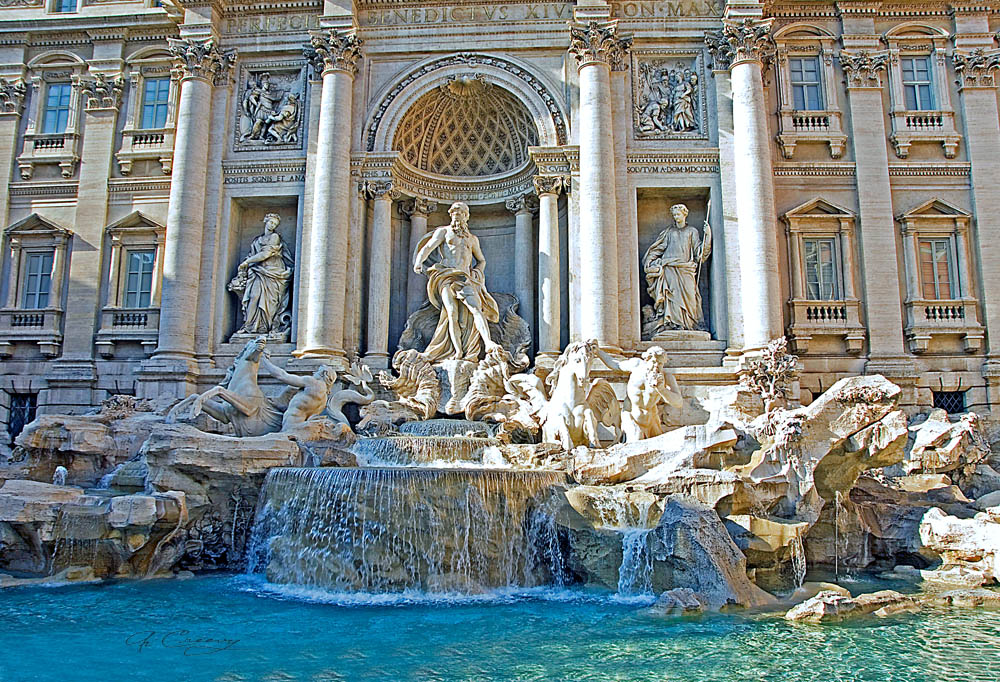 Trevi Fountain can be hard for some to reach